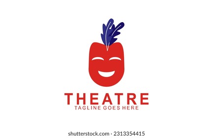 theatre logo vector. theatre illustration