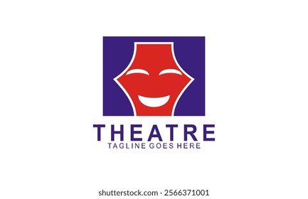 theatre logo vector. theatre illustration