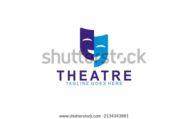 Theatre Logo Vector Theatre Illustration Stock Vector (Royalty Free ...