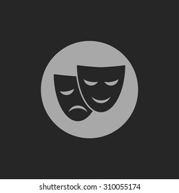 theatre masks icon