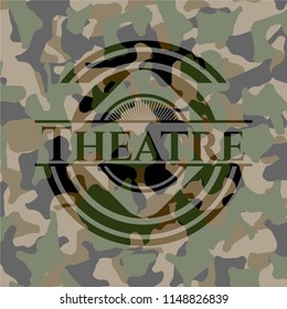 Theatre on camo pattern