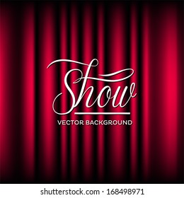 Theatre Show Vector Background