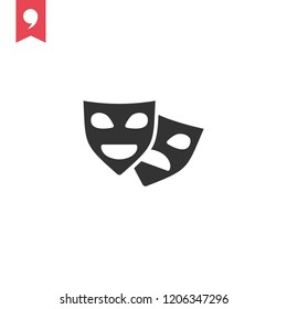 Theatre vector icon