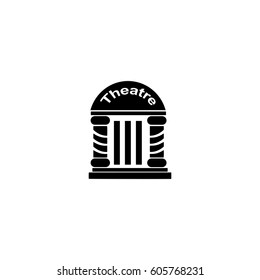 Theatre vector icon