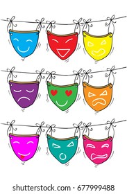 Theatrical masks