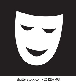 theatrical masks icon