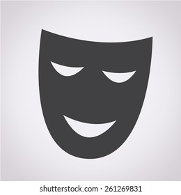 theatrical masks icon