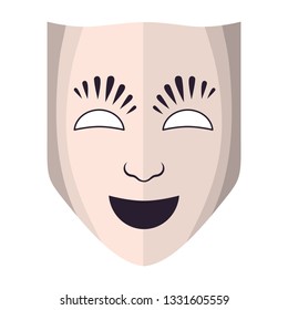 theatrichal mask icon