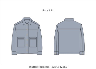 The-boxy-shirt, A shirt is a cloth garment for the upper body (from the neck to the waist). ... Originally an undergarment worn exclusively by men, 