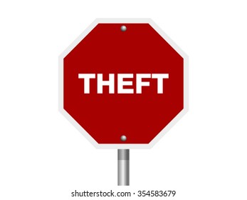Theft Sign Tag