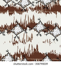Theme Abstract pattern, seamless vector background.