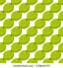Theme big colored seamless gooseberry, bright berry pattern for seal. Berry pattern consisting of beautiful seamless repeat gooseberry. Simple colorful pattern berry from seamless soft gooseberry.