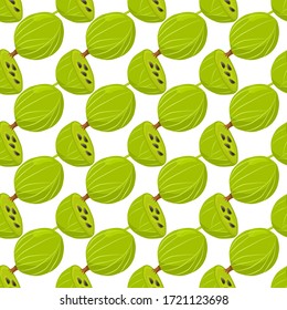 Theme big colored seamless gooseberry, bright berry pattern for seal. Berry pattern consisting of beautiful seamless repeat gooseberry. Simple colorful pattern berry from seamless soft gooseberry.