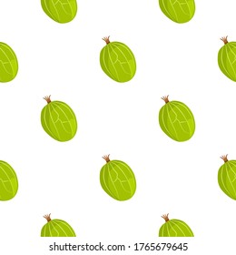 Theme big colored seamless gooseberry, bright berry pattern for seal. Berry pattern consisting of beautiful seamless repeat gooseberry. Simple colorful pattern berry from seamless soft gooseberry.