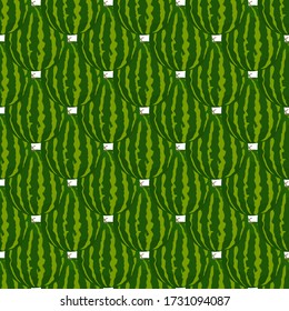 Thema große farbige nahtlose Wassermelone, helle Beeren Muster für Siegel. Berry-Muster bestehend aus einer schönen, nahtlosen Wassermelone. Einfache, farbenfrohe Musterbeere aus nahtloser Wassermelone.