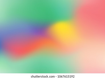 Theme color transitions. Vector template, colorful bright tone colorful background for graphic display design