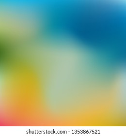 Theme color transitions. Vector template, colorful bright tone colorful background for graphic display design