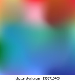 Theme color transitions. Vector template, colorful bright tone colorful background for graphic display design