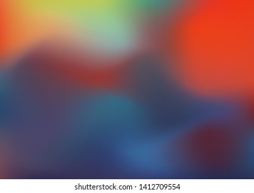 Theme color transitions. Vector template, colorful bright tone colorful background for graphic display design
