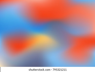 Theme color transitions. Vector template, colorful bright tone colorful background for graphic display design