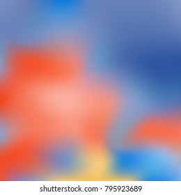 Theme color transitions. Vector template, colorful bright tone colorful background for graphic display design