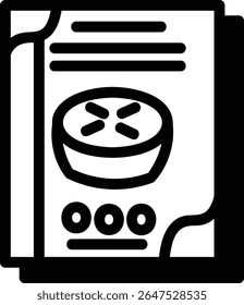 um tema que representa a comida típica, símbolos típicos da lanterna chinesa, bem como um livro de menu de comida chinesa