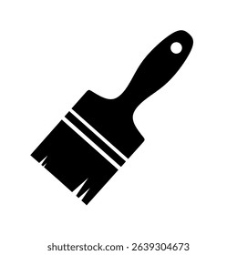 theme icon.vector paint brush icon with trendy design