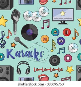 Theme of karaoke pattern