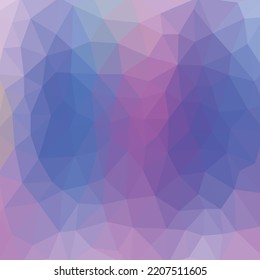 fondo geométrico del polígono del tema colorido.
