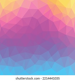 theme polygon geometric background colorful.