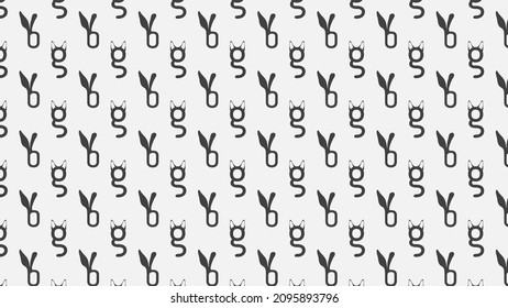 Theme texture is Cat and rabbit to 2023.