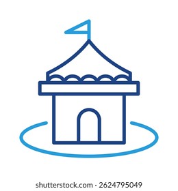 Themepark Icon Element For Design