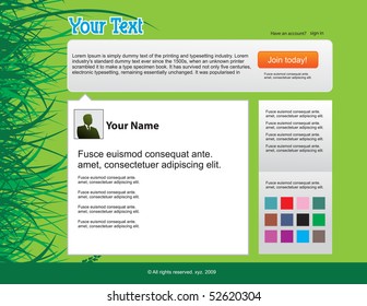 themes website design template background, vector illustration