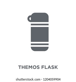 Themos Flask icon. Themos Flask design concept from Winter collection. Simple element vector illustration on white background.