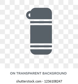 Themos Flask icon. Themos Flask design concept from Winter collection. Simple element vector illustration on transparent background.