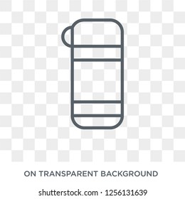 Themos Flask icon. Themos Flask design concept from Winter collection. Simple element vector illustration on transparent background.