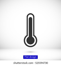 themperatures icon, vector best flat icon, EPS