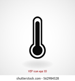 themperatures icon, vector best flat icon, EPS