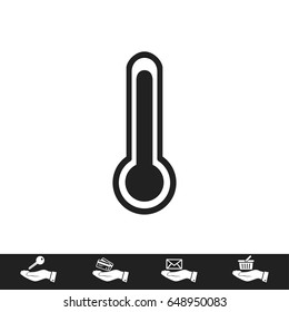 themperatures icon, vector best flat icon, EPS
