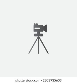 Theodolit Construction Vector Icon Symbol