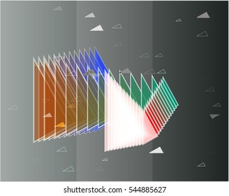 theoretical opinion with plan and triangle