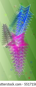 theoretical stars vector background above effect, brush at dominant opinion