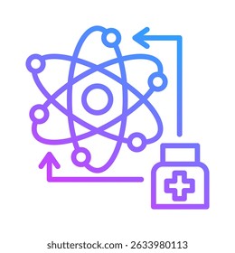 Theranostics Icon Element For Design
