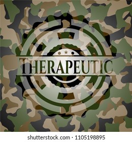 Therapeutic on camouflage pattern
