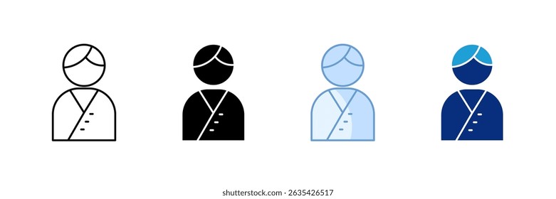 Therapist Icon Set Multiple Style Collection