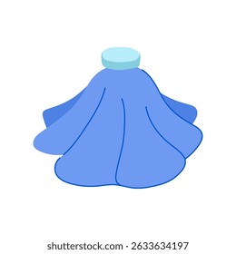 terapia bloco de gelo para lesões cartoon. inchaço alívio, gel reutilizável, recuperação da dor bloco de gelo para lesões sinal.
