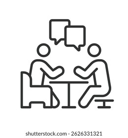 Therapy, icon in line design. Therapy, counseling, mental health, psychologist, psychotherapy, healing, emotional support on white background vector. Therapy, editable stroke icon