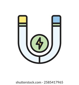 Therapy Magnetic Icon Vector Illustration