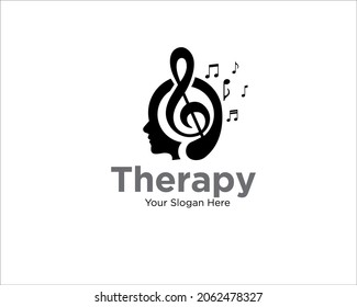 therapy mind and brain logo designs for medial and health care logo