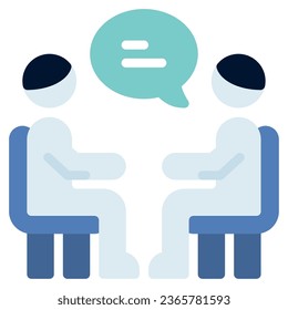 Therapy Session Icon Illustration, for uiux, infographic, etc